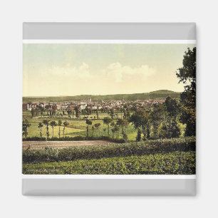 Bayreuth general beskådar, Bayern, tyskland Magnet
