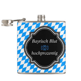 Bayrisch Blut Flachmann Fickplunta