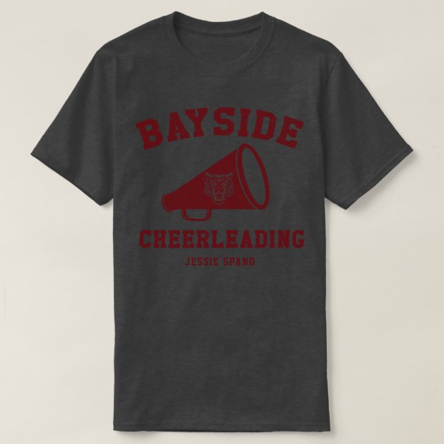 Bayside Cheerlead Jessie Spano T Shirt (Design framsida)
