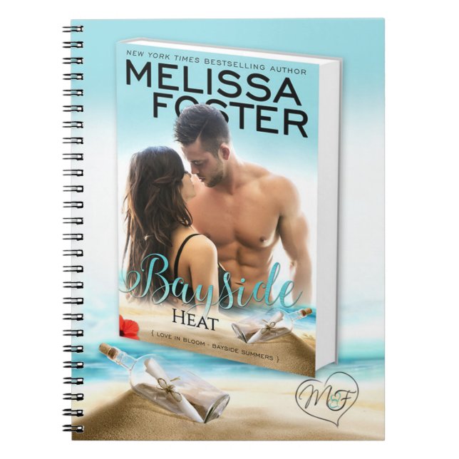 Bayside Heat Notebook 6,5 x 8,75 tum Anteckningsbok (Framsidan)