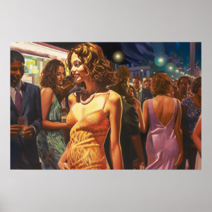 Bayside Latina nattetid Poster