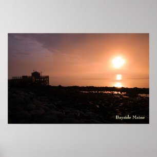 Bayside Maine affisch - 1