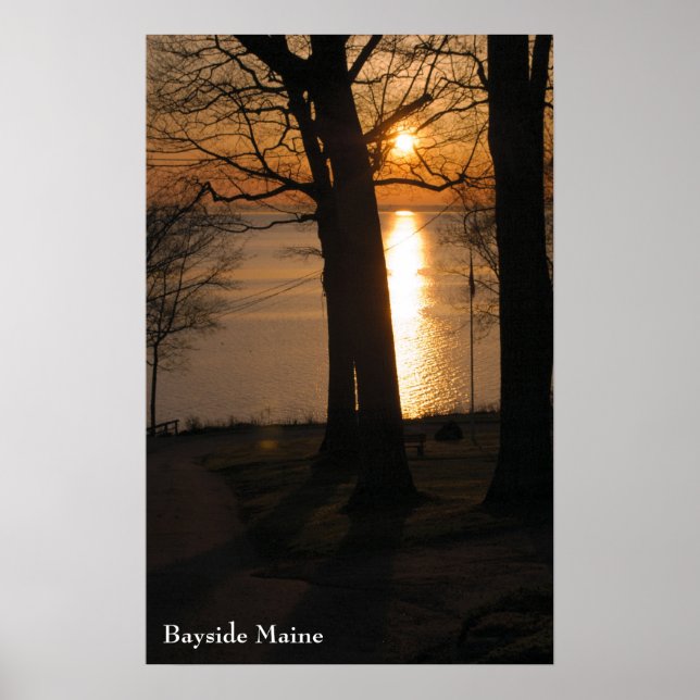 Bayside Maine Poster - 2 (Framsidan)