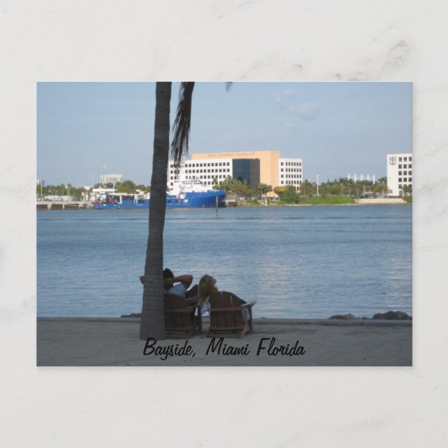 Bayside, Miami Florida Vykort (Framsida)