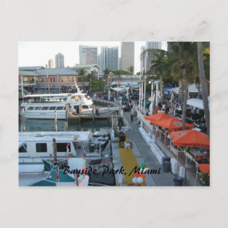 Bayside Park, Miami Vykort