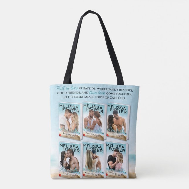 Bayside Summers Tote Bag Tygkasse (Baksida)