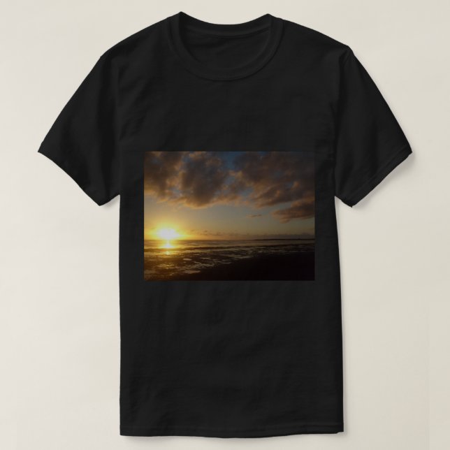 Bayside Sunset T Shirt (Design framsida)