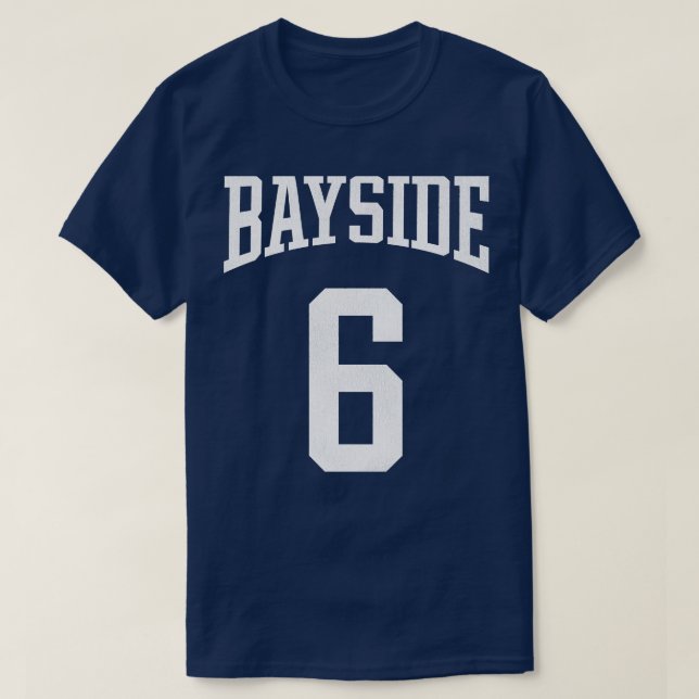 Bayside Tigers AC Slater Jersey T Shirt (Design framsida)