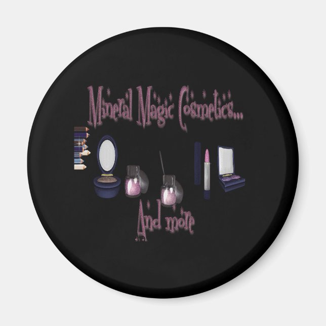 baystore front bannerfor etsy, MineralMagicCos... Magnet (Framsidan)