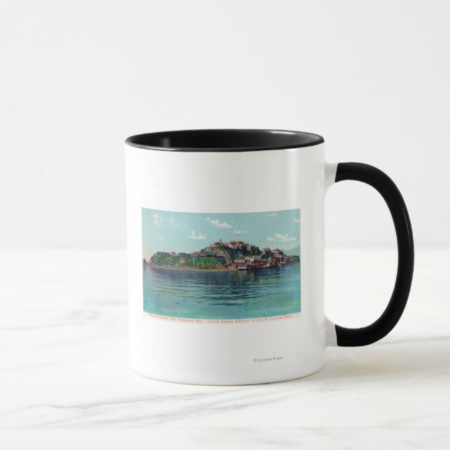 Bayview of Alcatraz Island and Prison Mugg (Höger)