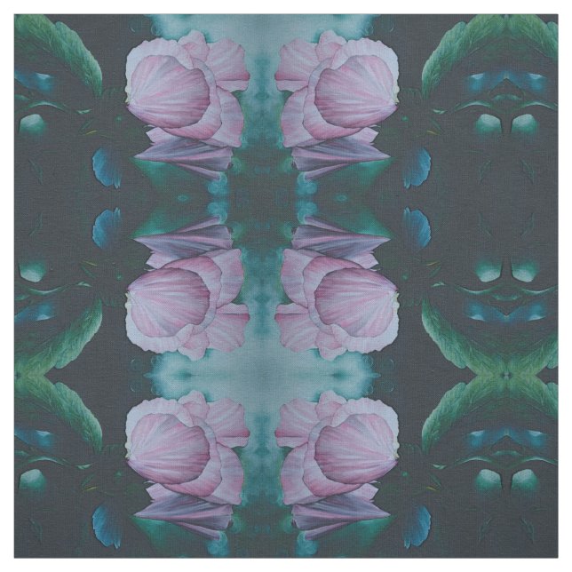 Bayville-Blommarna Tyg (Provkarta)