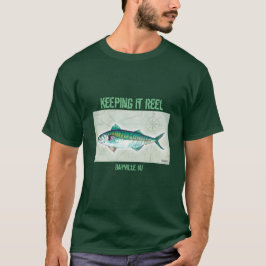 Bayville fiskeskjorta tee shirt