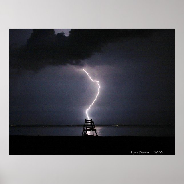 Bayville Lightning Poster (Framsidan)