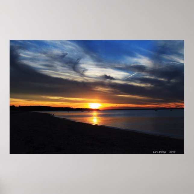 Bayville Sunset Poster (Framsidan)