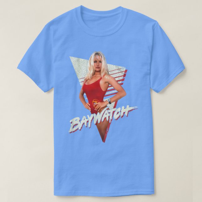 Baywatch Retro T Shirt (Design framsida)