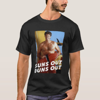 Baywatch Sol Out Guns Out T Shirt