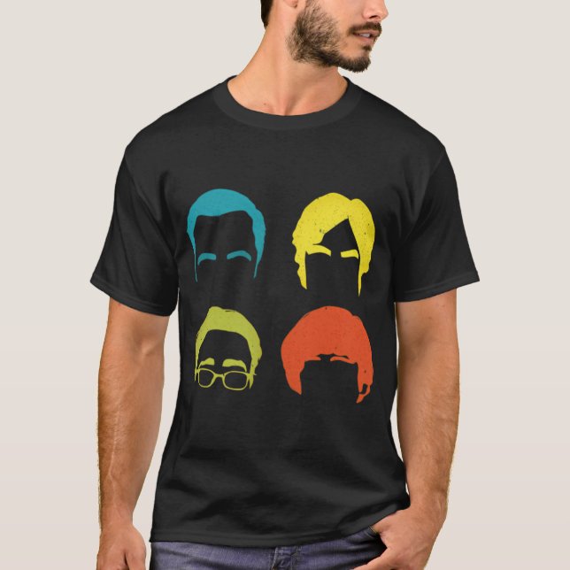 Bazinga Popkonst T Shirt (Framsida)