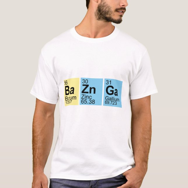 BaZnGa inslagsymboler Tee (Framsida)