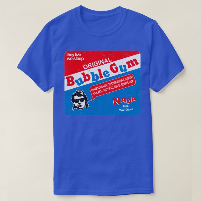 Bazooka Nada De bor T Shirt (Design framsida)