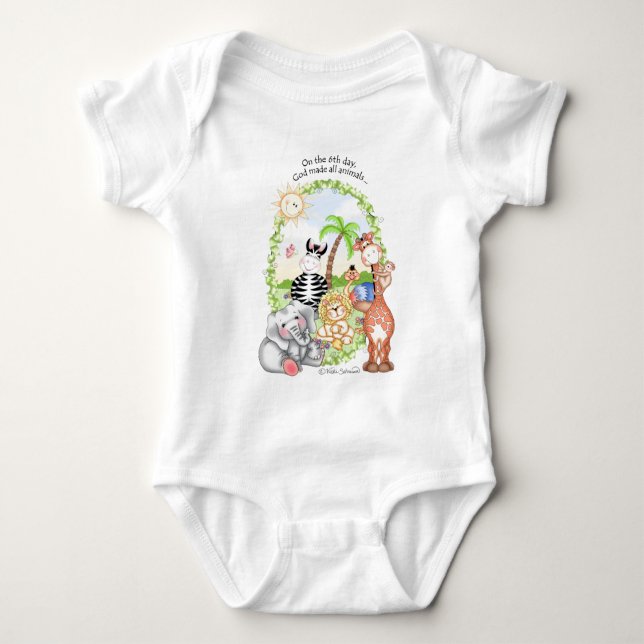 BaZooples babyT-tröja T-shirt (Framsida)