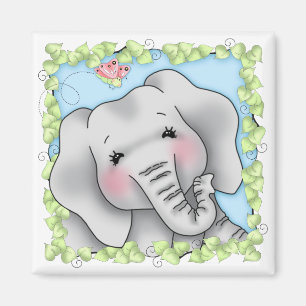 BaZooples Elsie elefantmagneten Magnet