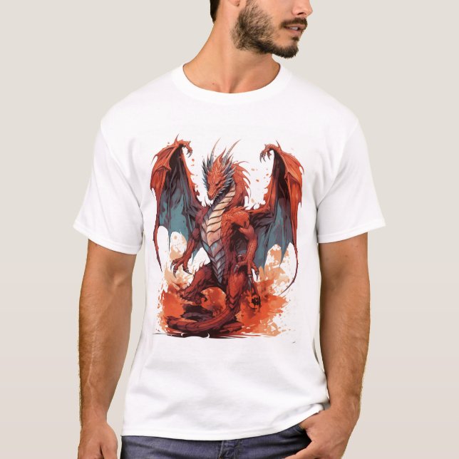 BB-Dragon- T Shirt (Framsida)