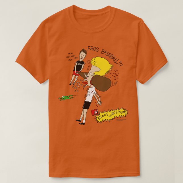 BB Frog Baseball T Shirt (Design framsida)