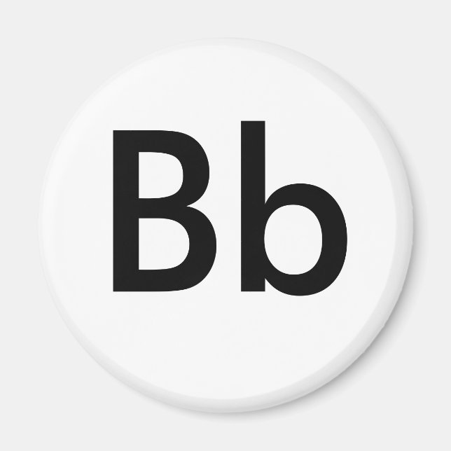 Bb Magnet (Framsidan)