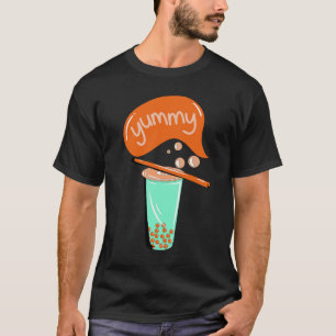 BBA-tebubbla mjölk match te brun te älskare T Shirt