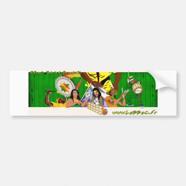 BBaC Stiker Samba Batucada Brasil Bildekal (Framsidan)