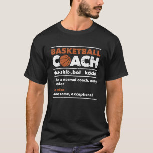 Bball Tränar definitionsfunktioner för bussar T Shirt