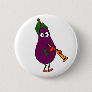 BBaubergine som leker klarinetttecknaden Knapp