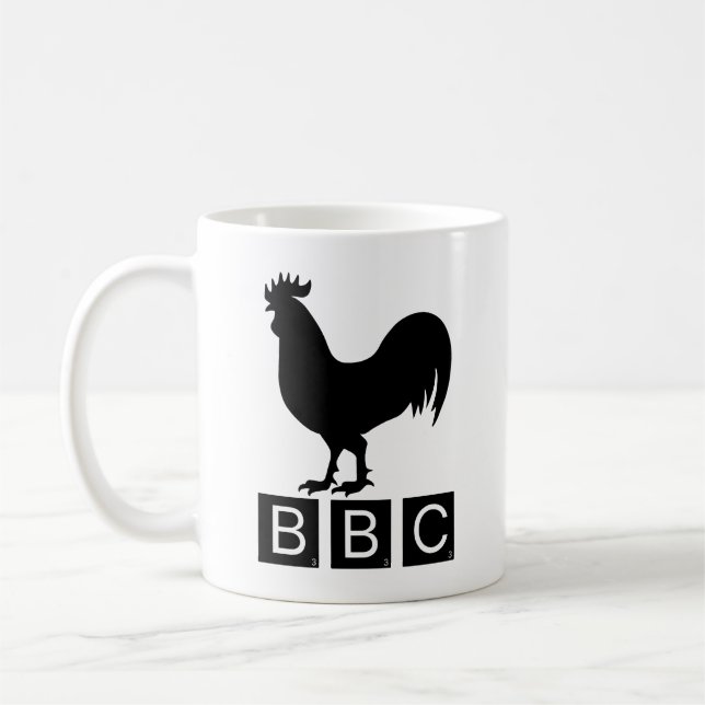 BBC - Big Black Cockerel Kaffemugg (Vänster)