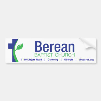 BBC Bumper Sticker (vit) Bildekal