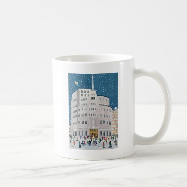 Bbcs radioutsändninghus kaffemugg (Höger)