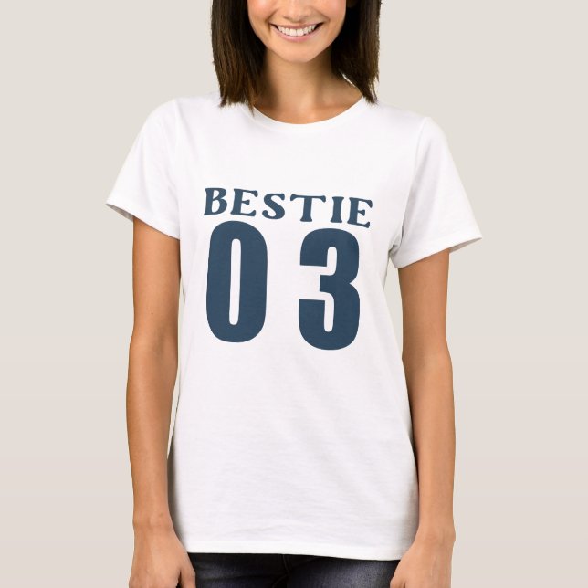 BBF Bästa vän 01 - Bästa vän T Shirt (Framsida)
