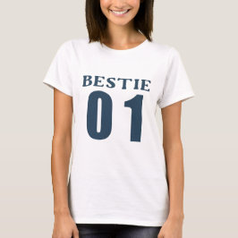 BBF Bestie 01 - Bästa vän T Shirt