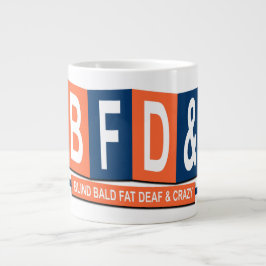 ’BBFDnC’ 20oz Jumbo Mugg