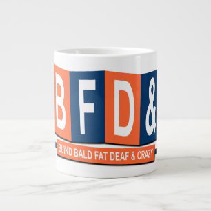 ’BBFDnC’ 20oz Jumbo Mugg