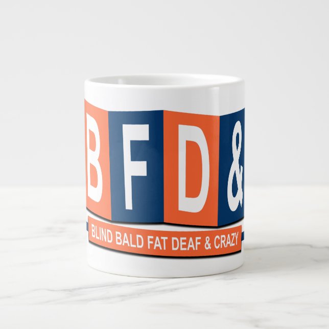’BBFDnC’ 20oz Jumbo Mugg (Framsidan)