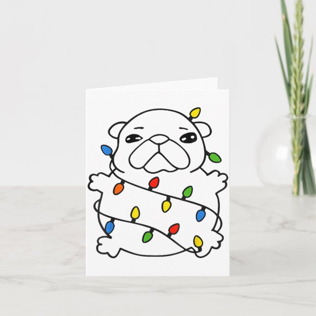 Bble Meme Christmas Funny I Am Bble Wash My Belly  Kort (Framsida)