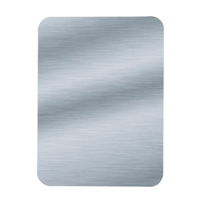 Bborstad Silver-synbakgrund Magnet (Vertikal)
