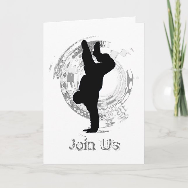 BBOY Dance Inbjudan (Framsida)