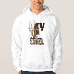 bboy eller matris sweatshirt med luva