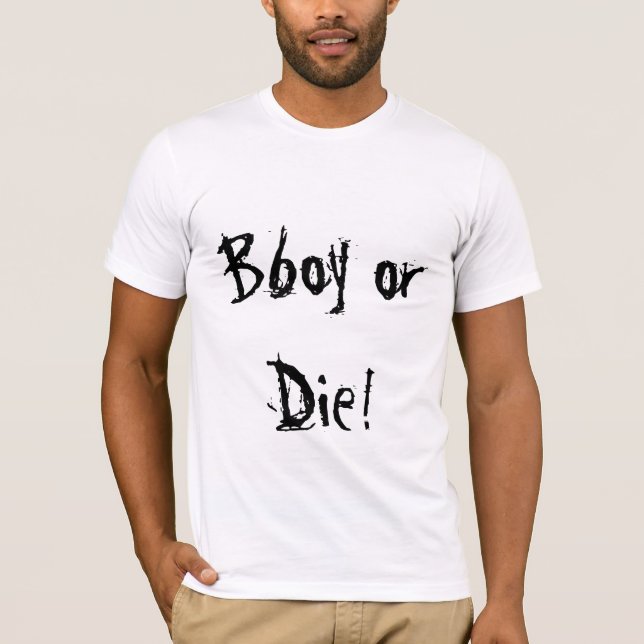 Bboy eller matris! t-shirt (Framsida)