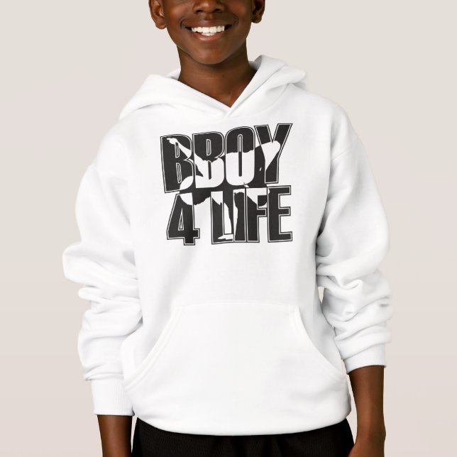 BBOY lurar hoodien T Shirt (Framsida)