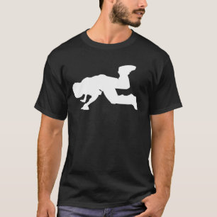 BBOY poserar vita 2 Tee Shirt