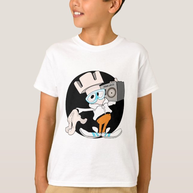 bboy råka tee shirt (Framsida)