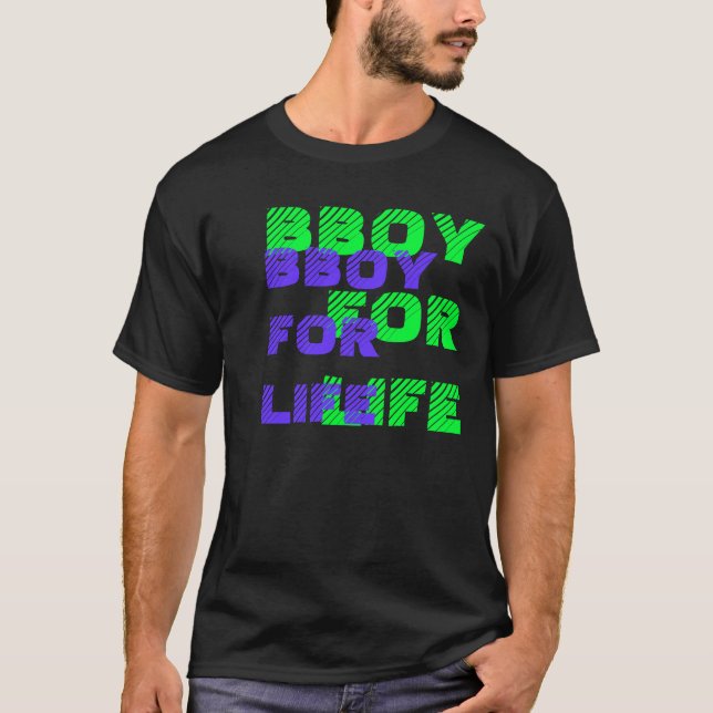 BBOYFORLIFE BBOYFORLIFE T-SHIRT (Framsida)