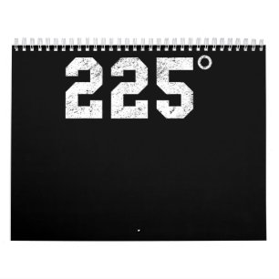 BBQ 225 Grad Bbq Grilling Smoking Kött Kalender